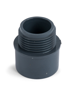 Adapter nipple 32/40x1"m   PVC